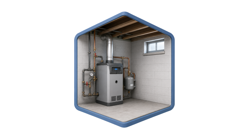 Boiler / hydronic zones